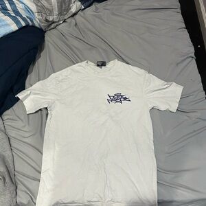 Men's White Graphic T-Shirt